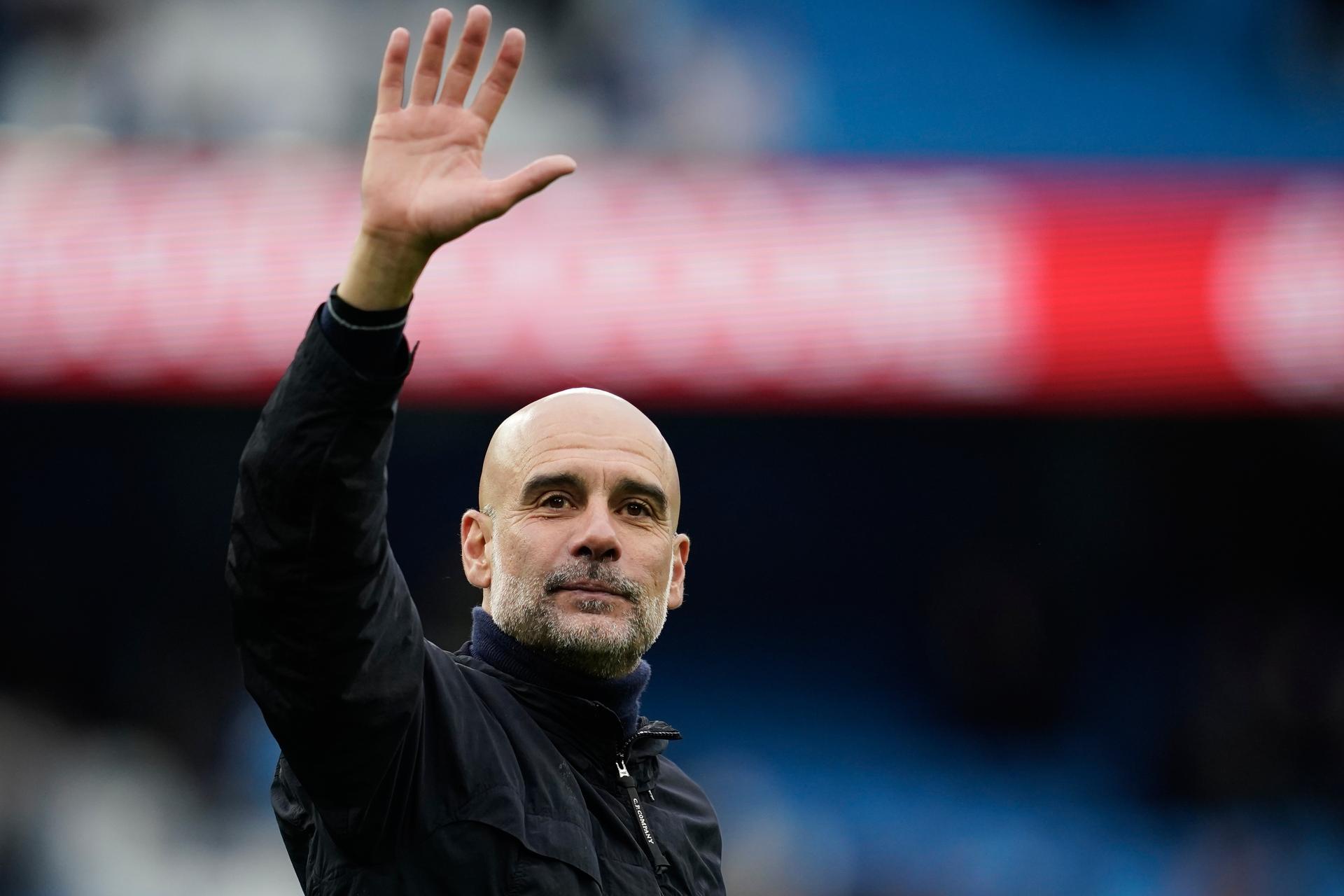 Pep Guardiola. Zdroj: SITA/AP