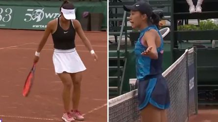 WTA Budapešť: Maďarka nešportovo zmazala odtlačok na antuke. Číňanka sa rozplakala a publikum ju vypískalo