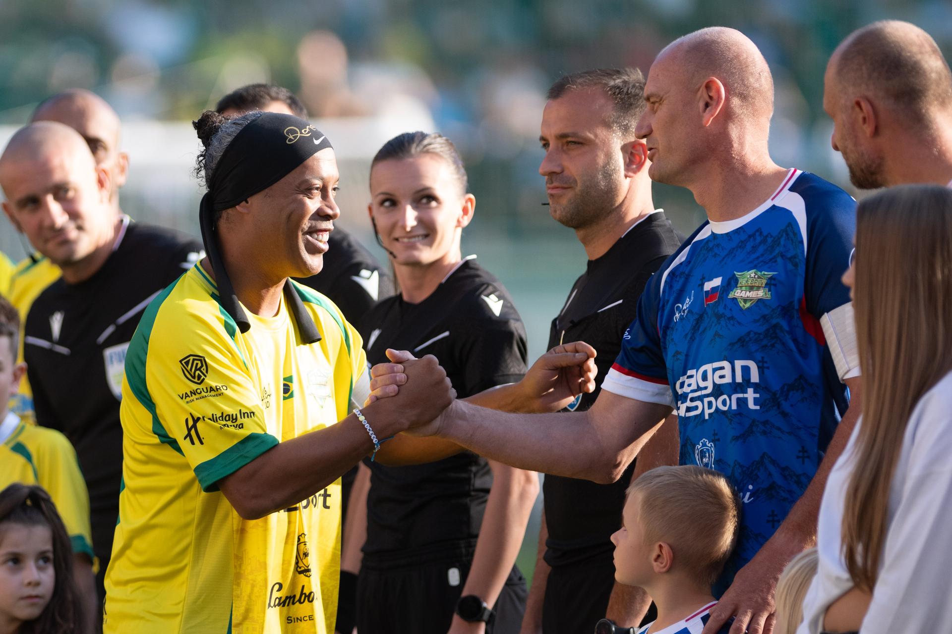 Exhibícia Ronaldinho v Trnave, zdroj: TASR