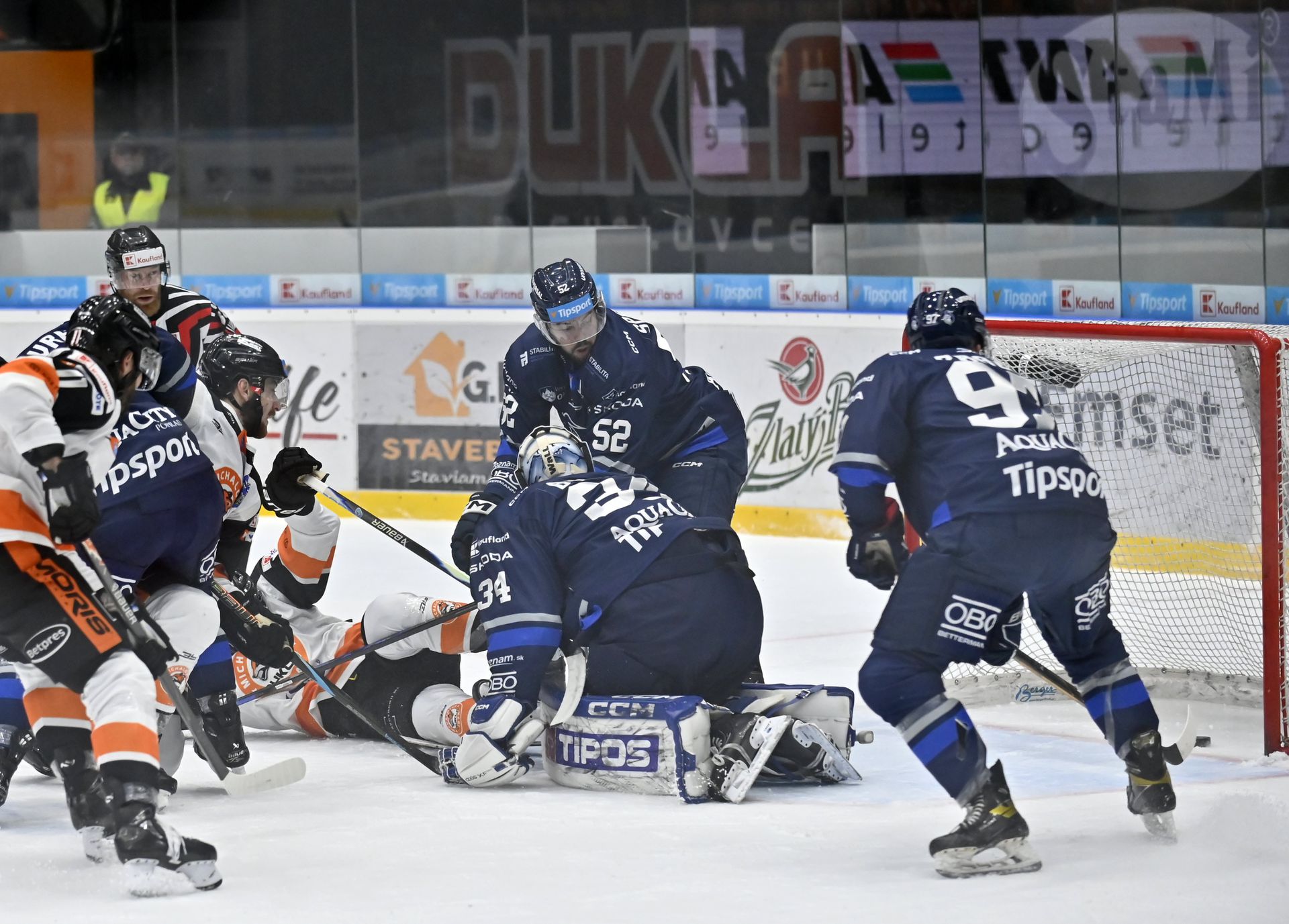 HK Dukla Michalovce - HK Poprad. Zdroj: TASR