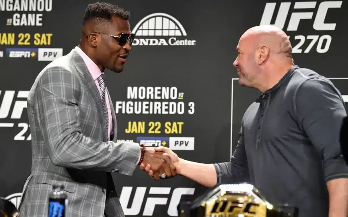 Fyzické konflikty v zákulisí UFC? Dana White takto opísal konfrontácie s Francisom Ngannou!