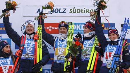 Svetový pohár: Štafetové preteky v Anterselve ovládli Nóri a upevnili si líderskú pozíciu