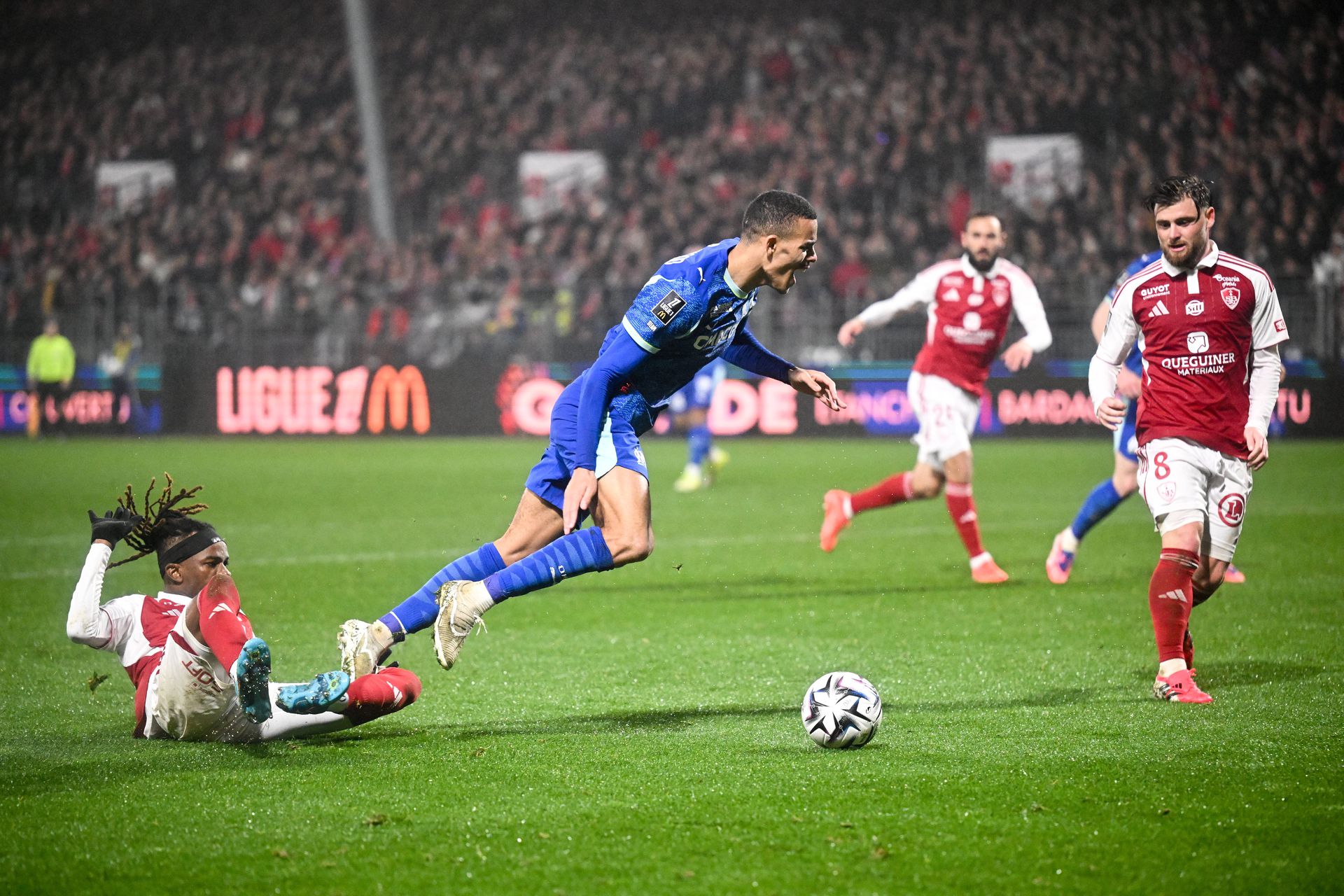 Brest - Olympique Marseille. Zdroj: IMAGO