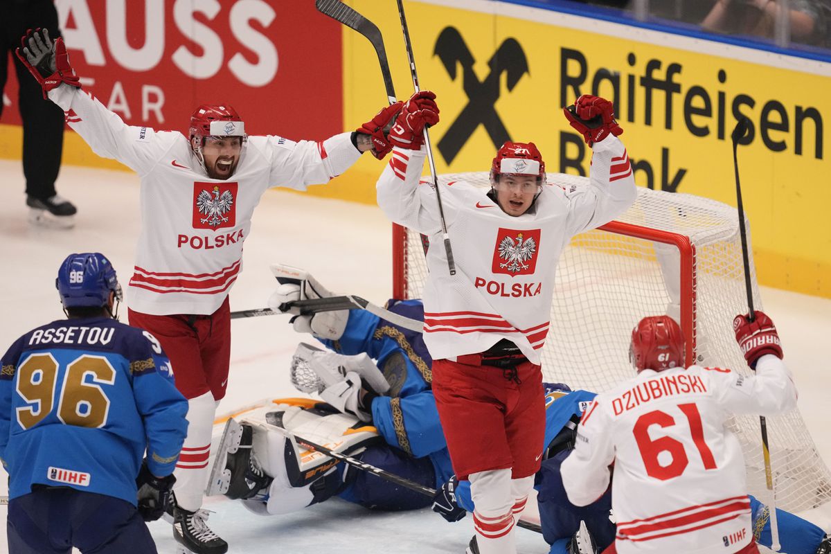 Kazachstan – Polska 3:1 / Mistrzostwa Świata w hokeju na lodzie 2024