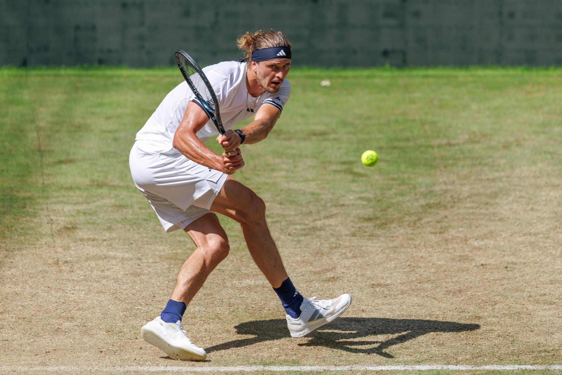 Nemecký tenista Alexander Zverev.
Zdroj: SITA/AP