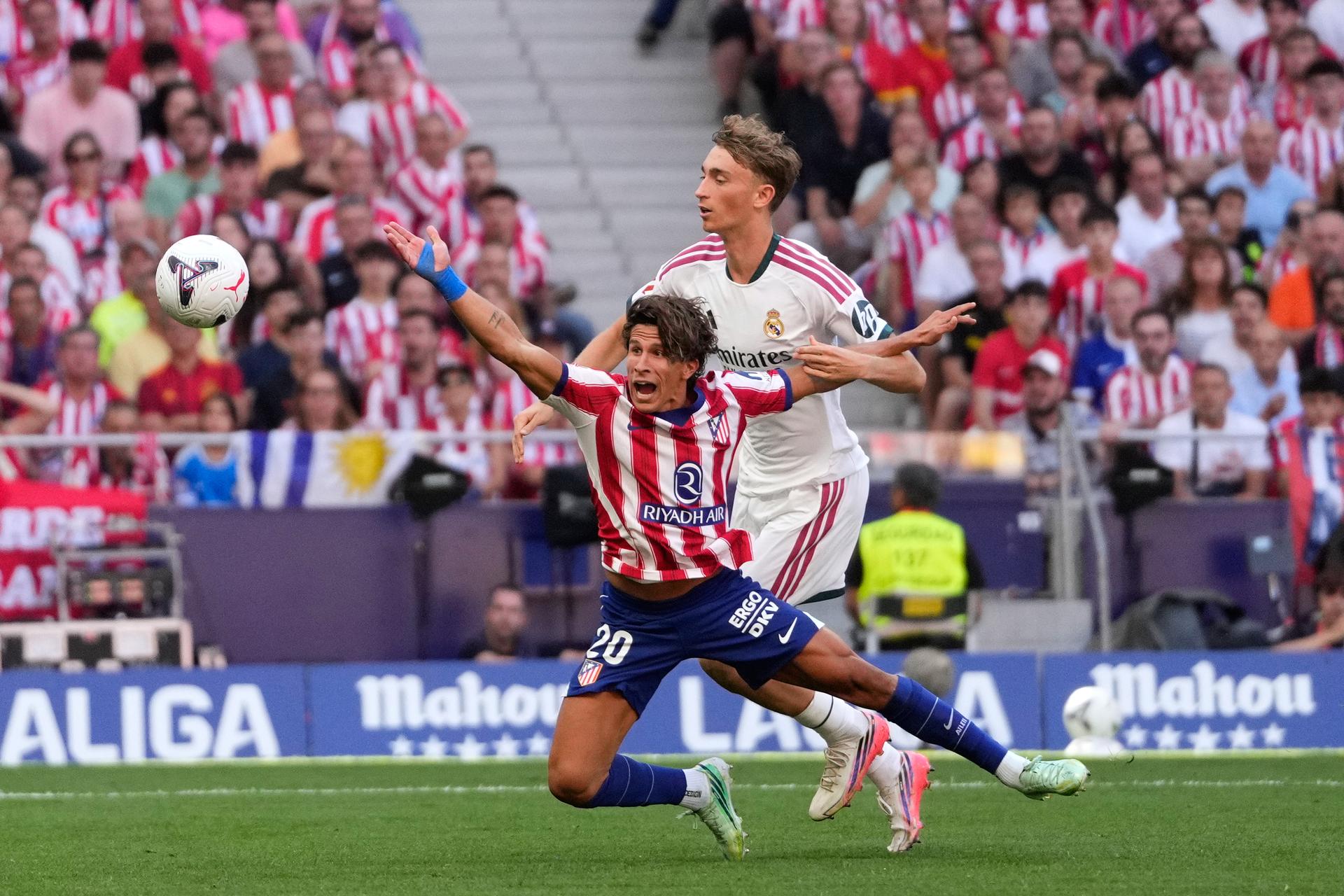 Atlético Madrid - Real Madrid, zdroj: SITA/AP