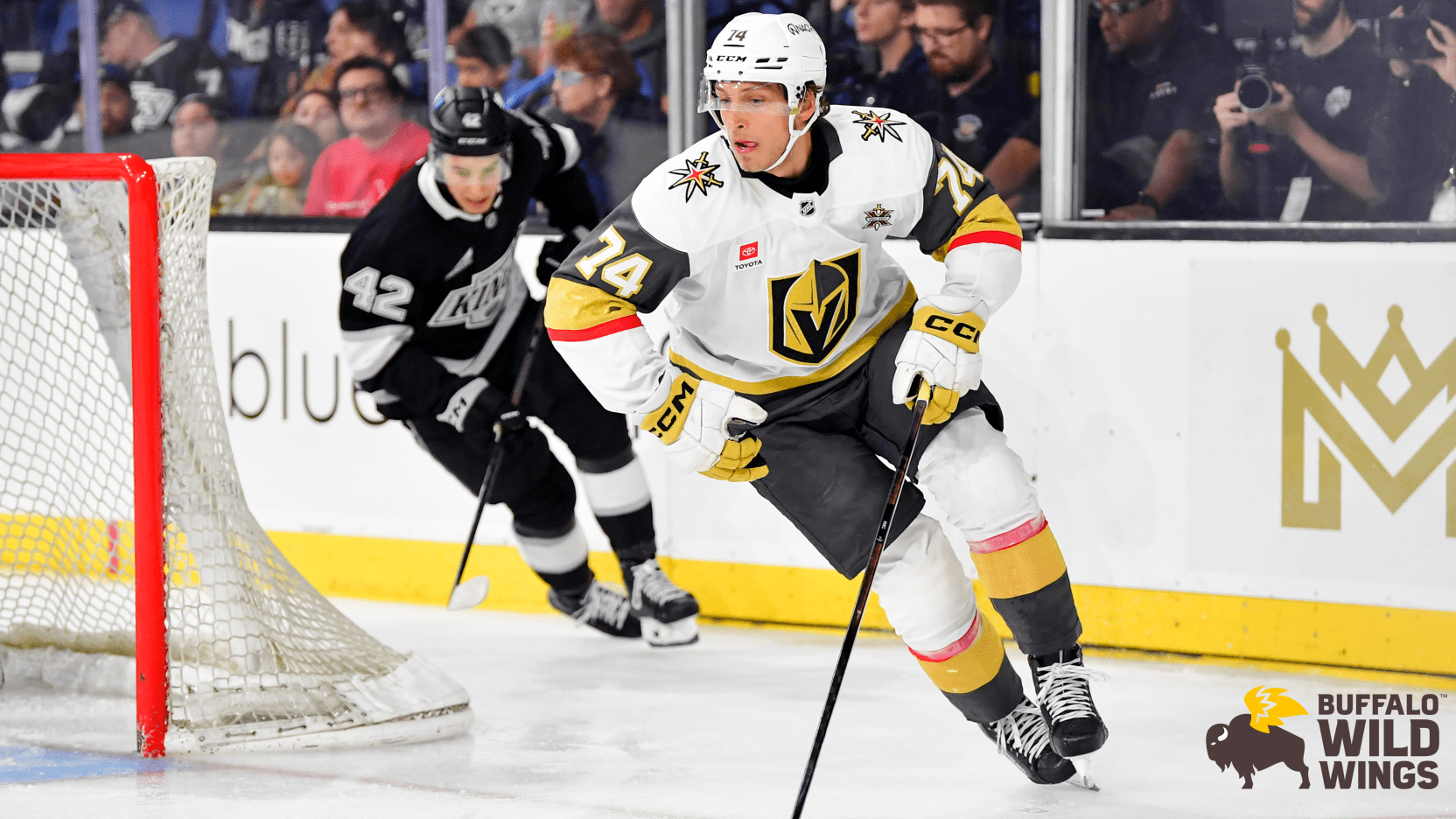 Los Angeles Kings - Vegas Golden Knights (Jozef Viliam Kmec). Zdroj: NHL