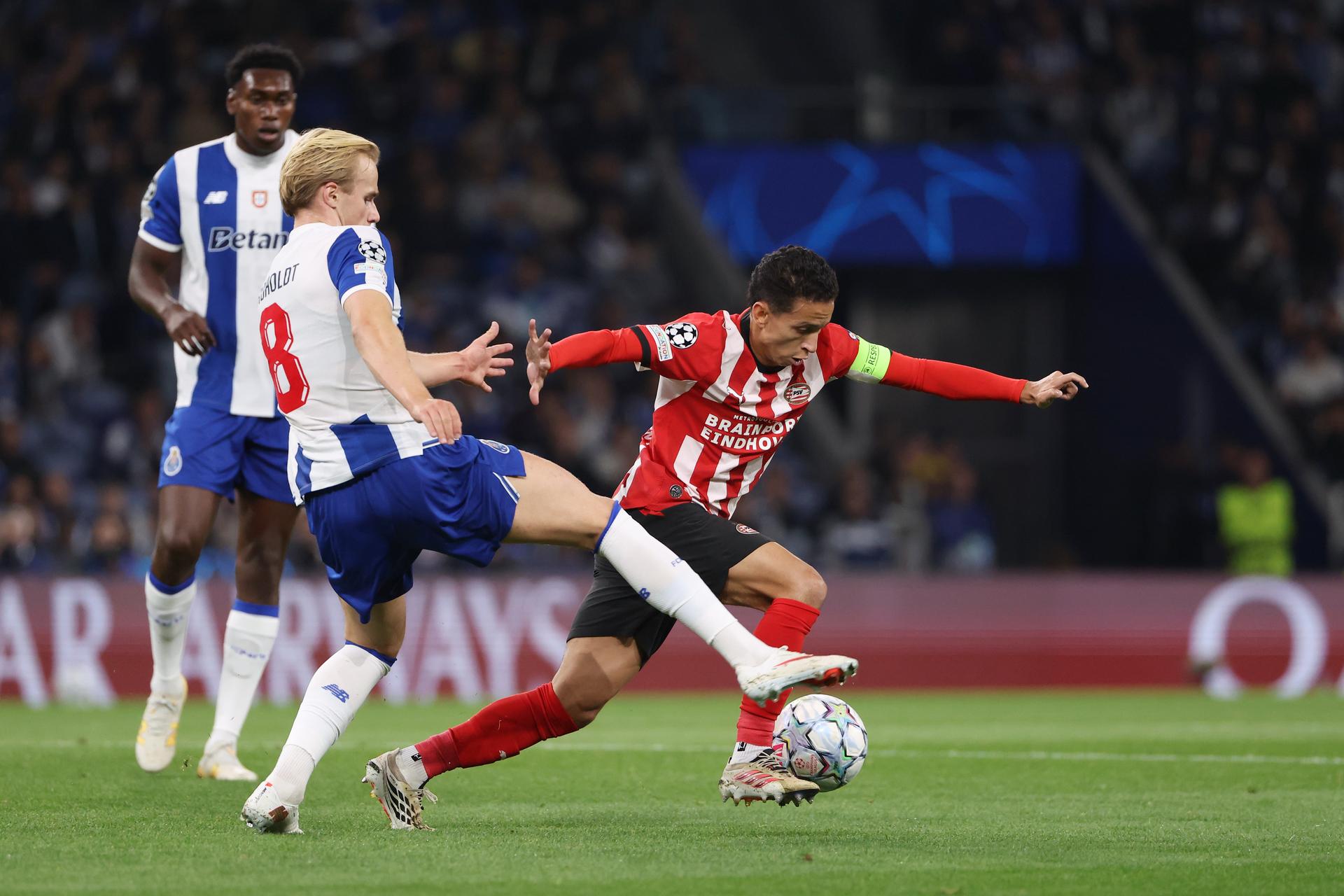 FC Porto - PSV Eindhoven (Liga majstrov). Zdroj: SITA/AP