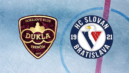 Pozrite si highlighty zo zápasu HK Dukla Trenčín - HC Slovan Bratislava