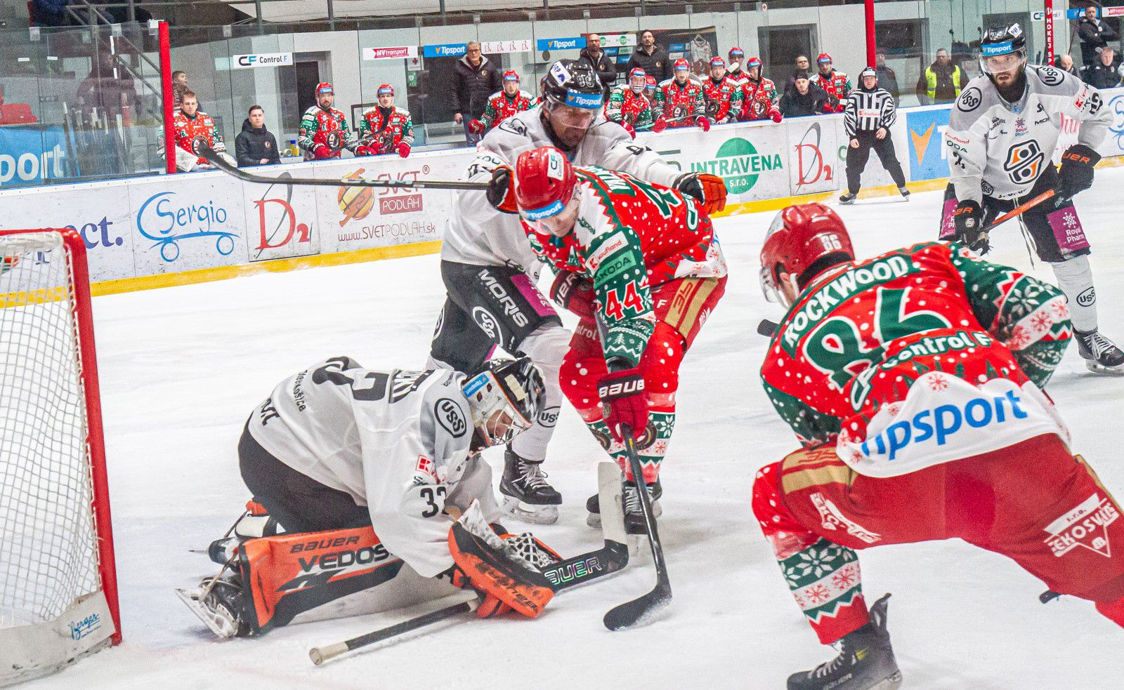 Momentka zo zápasu HC Prešov - HC Košice. Zdroj: hckosice.sk/P. Jesenský