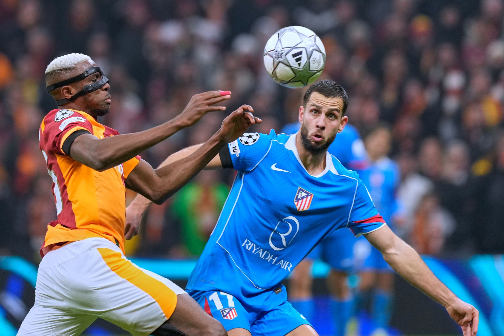 Galatasaray Istanbul - Atletico Madrid. Zdroj: SITA/AP