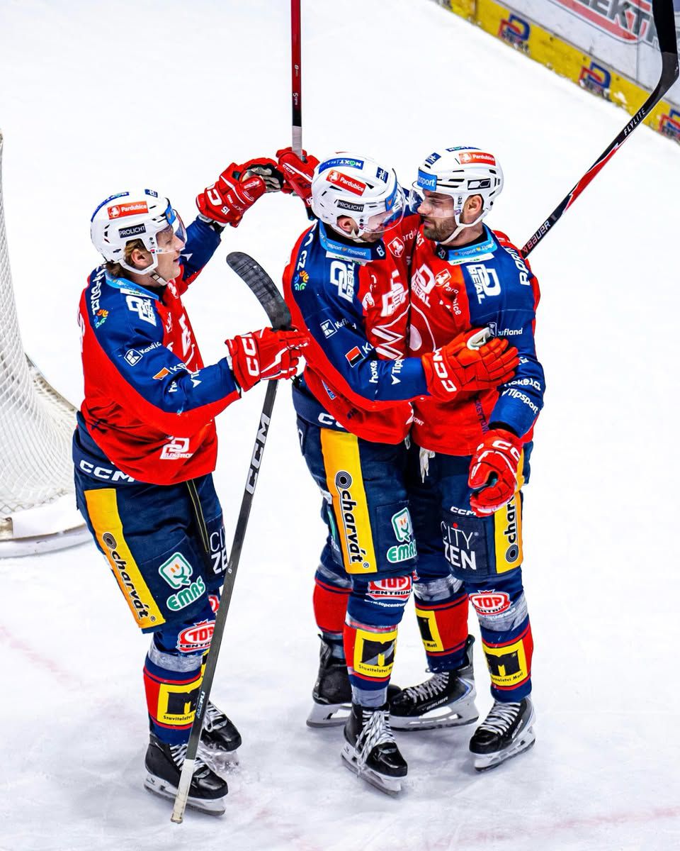 HC Dynamo Pardubice - HC Kometa Brno. Zdroj: facebook.com/hcpce