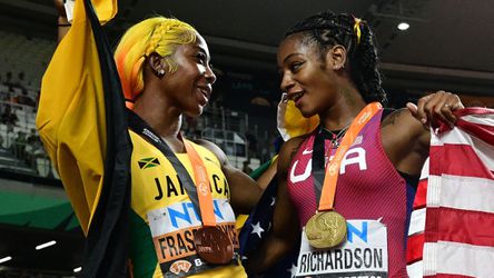 MS: V behu na 100 m bola najrýchlejšia Richardsonová. O pódium sa delila s Jamajčankami