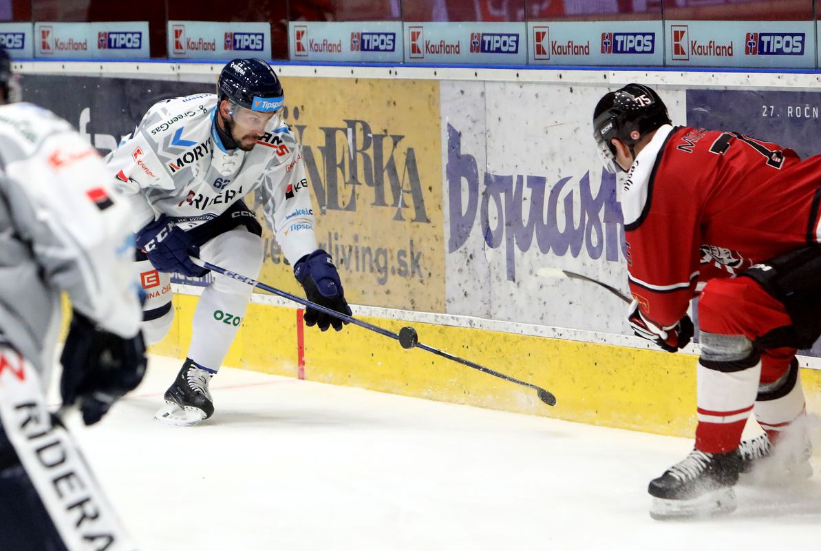 Gól a asistencia Hrivíka nestačili Vítkoviciam v dueli s Olomoucom, Třinec opäť stratil body