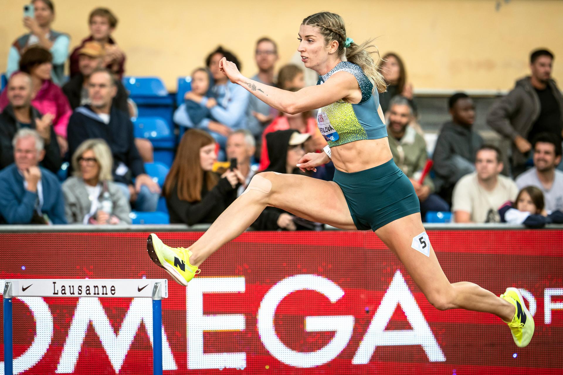 Emma Zapletalová - Diamantová liga (Lausanne). Zdroj: TASR/AP