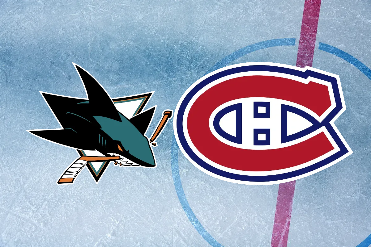 ONLINE San Jose Sharks - Montreal Canadiens (Juraj Slafkovský) / NHL