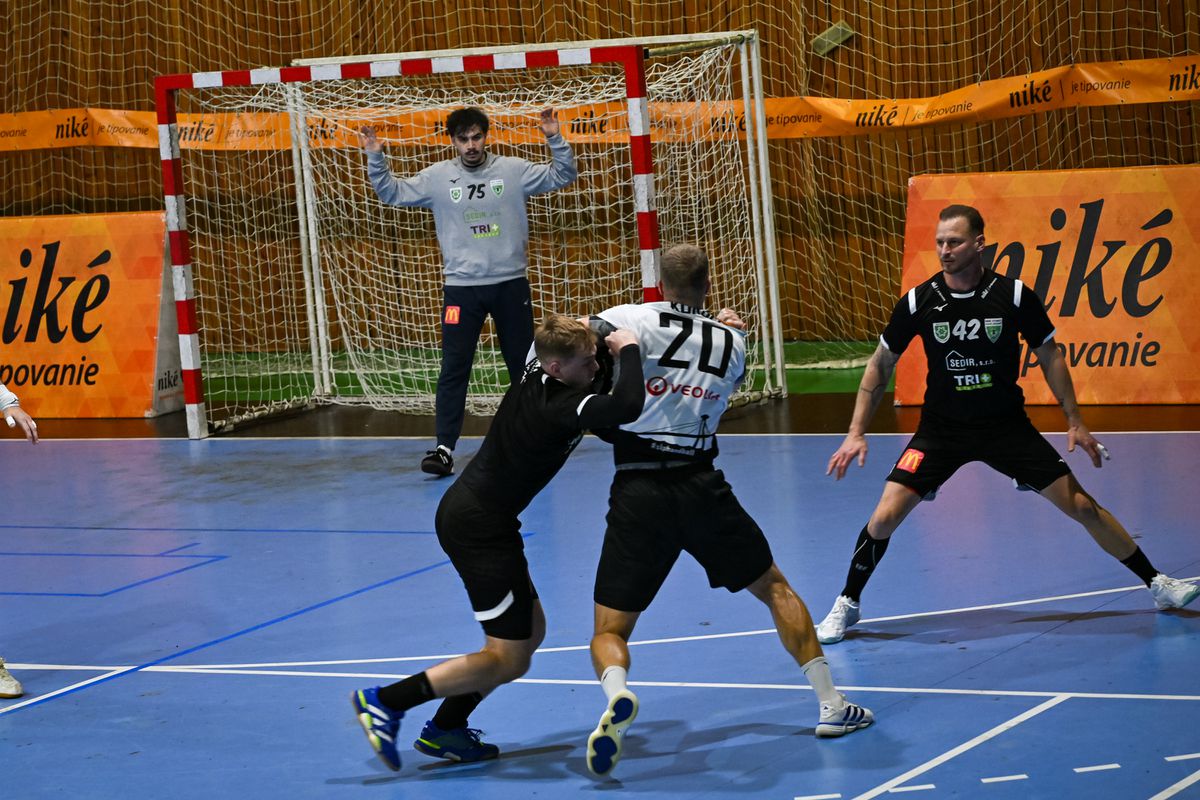 Niké Handball Extraliga: Duel medzi Zámkami a Bratislavou skončil najtesnejším možným rozdielom
