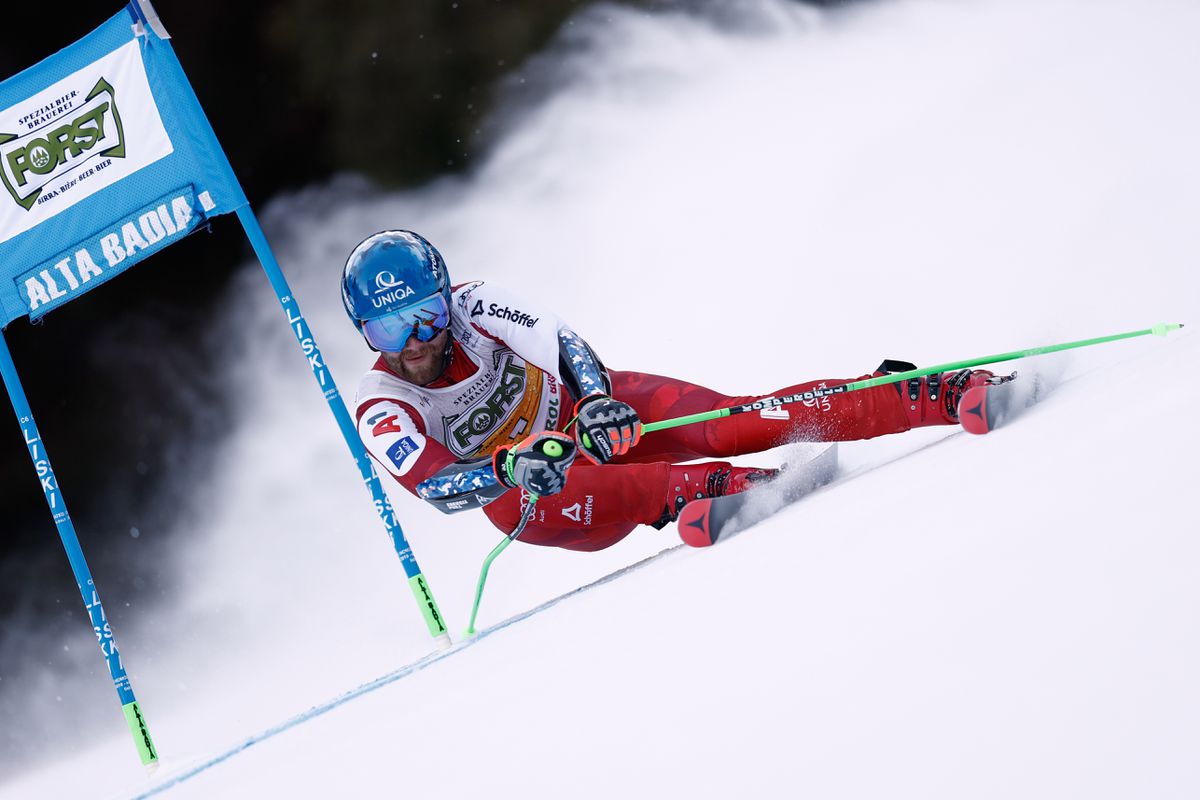 Marco Schwarz predviedol skvelú jazdu a usadil sa na čele. Vytvoril si viac ako polsekundový náskok