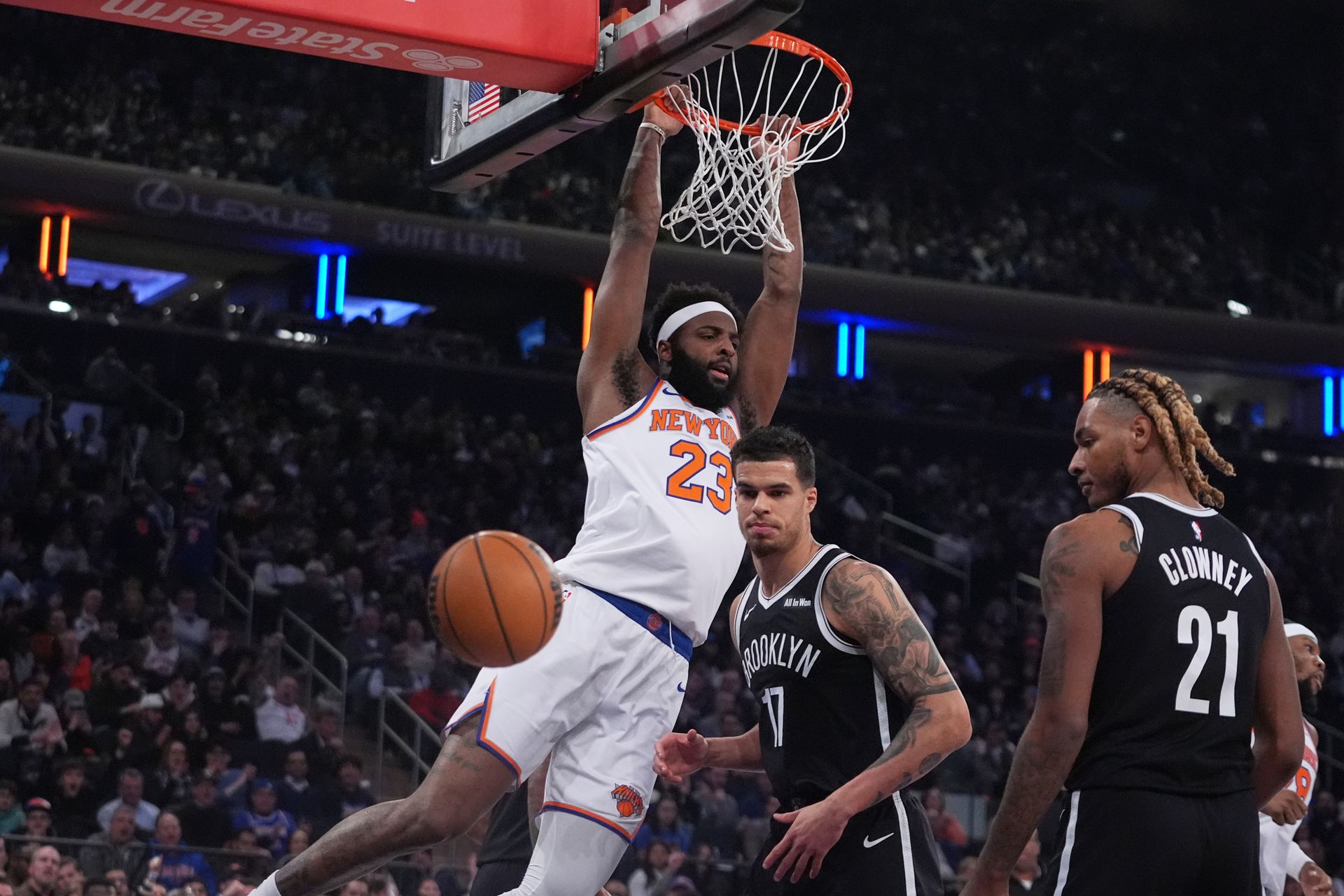New York Knicks - Brooklyn Nets, zdroj: SITA/AP