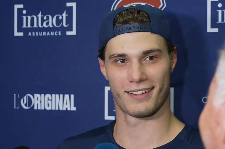Juraj Slafkovský. FOTO: X/Canadiens Montréal