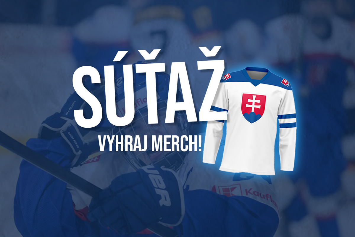 SÚŤAŽ 🇸🇰Otestuj sa v kvíze k MS v hokeji U20 a vyhraj merch