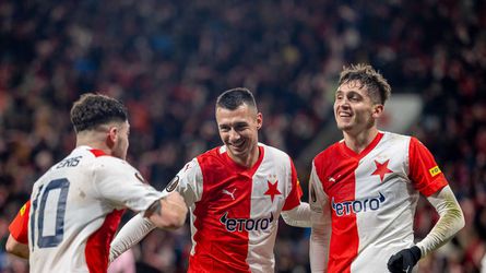 Slavia zvládla 7-gólovú prestrelku s Jabloncom, víťazný gól padol v 97. minúte