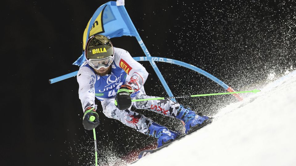 Andreas Žampa dnes bojuje v 2. kole obrovského slalomu mužov v Bansku