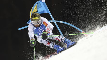 Andreas Žampa dnes bojuje v 2. kole obrovského slalomu mužov v Bansku