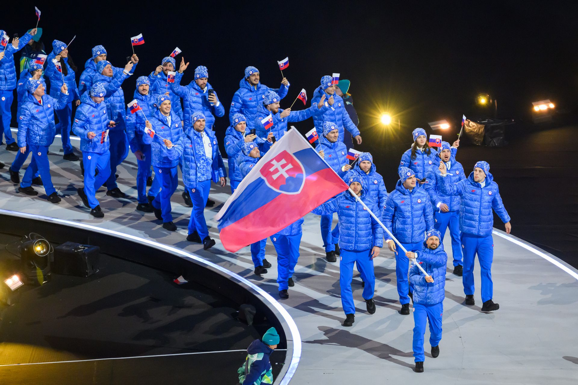 Slovenská výprava na ZOH 2026. Zdroj: TASR