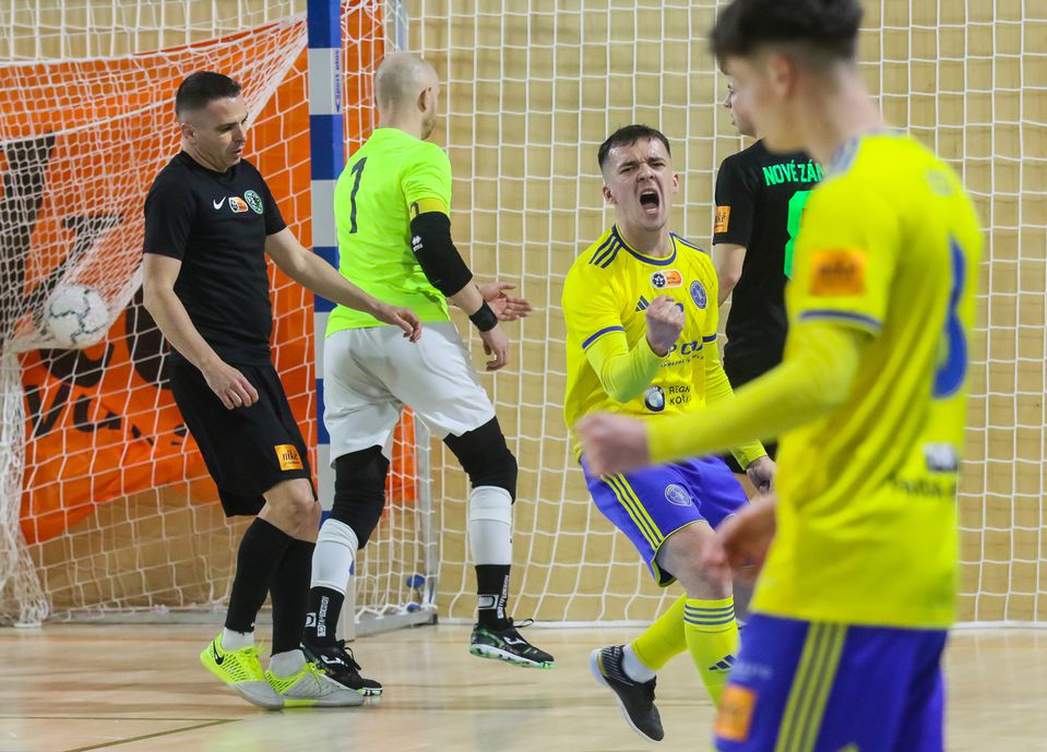 Niké Futsal Extraliga: V poslednom kole základnej časti gólové hody, skóre sa menilo až 72-krát
