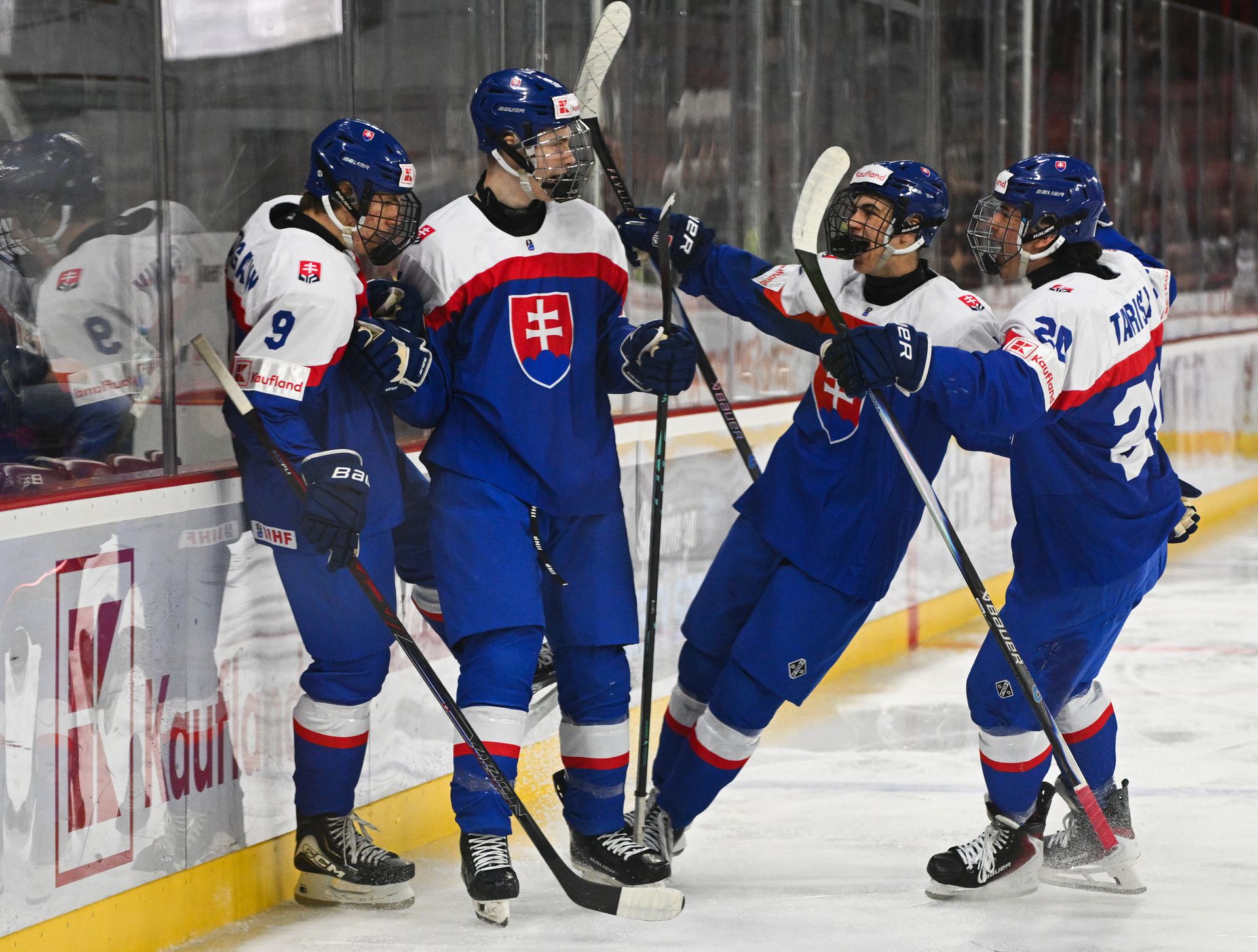 Slovensko - Nórsko / MS v hokeji U18. Zdroj: TASR