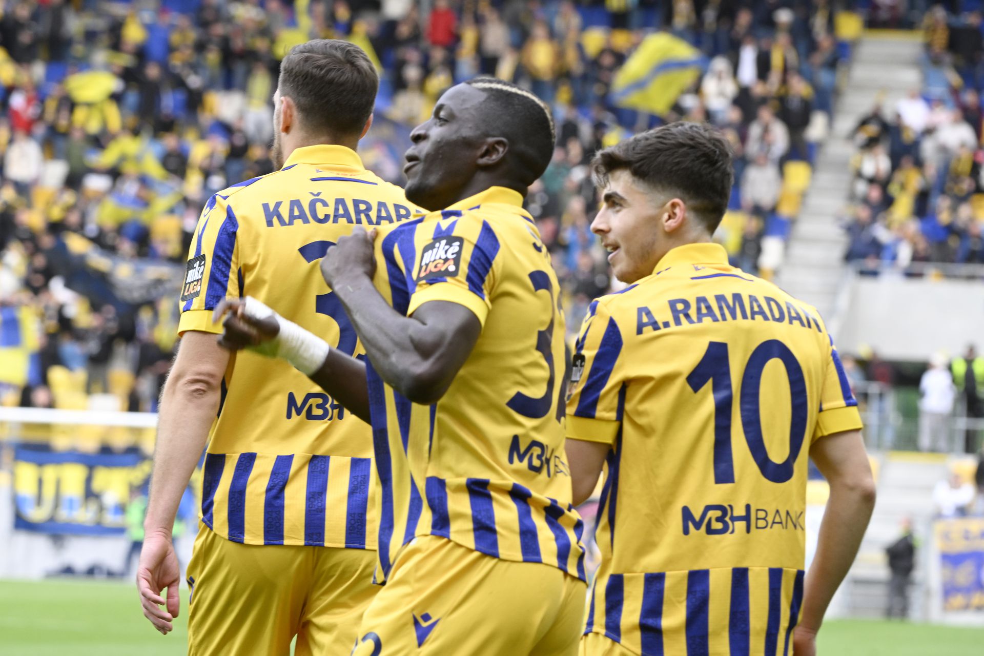 DAC Dunajská Streda - FK Železiarne Podbrezová. Zdroj: TASR