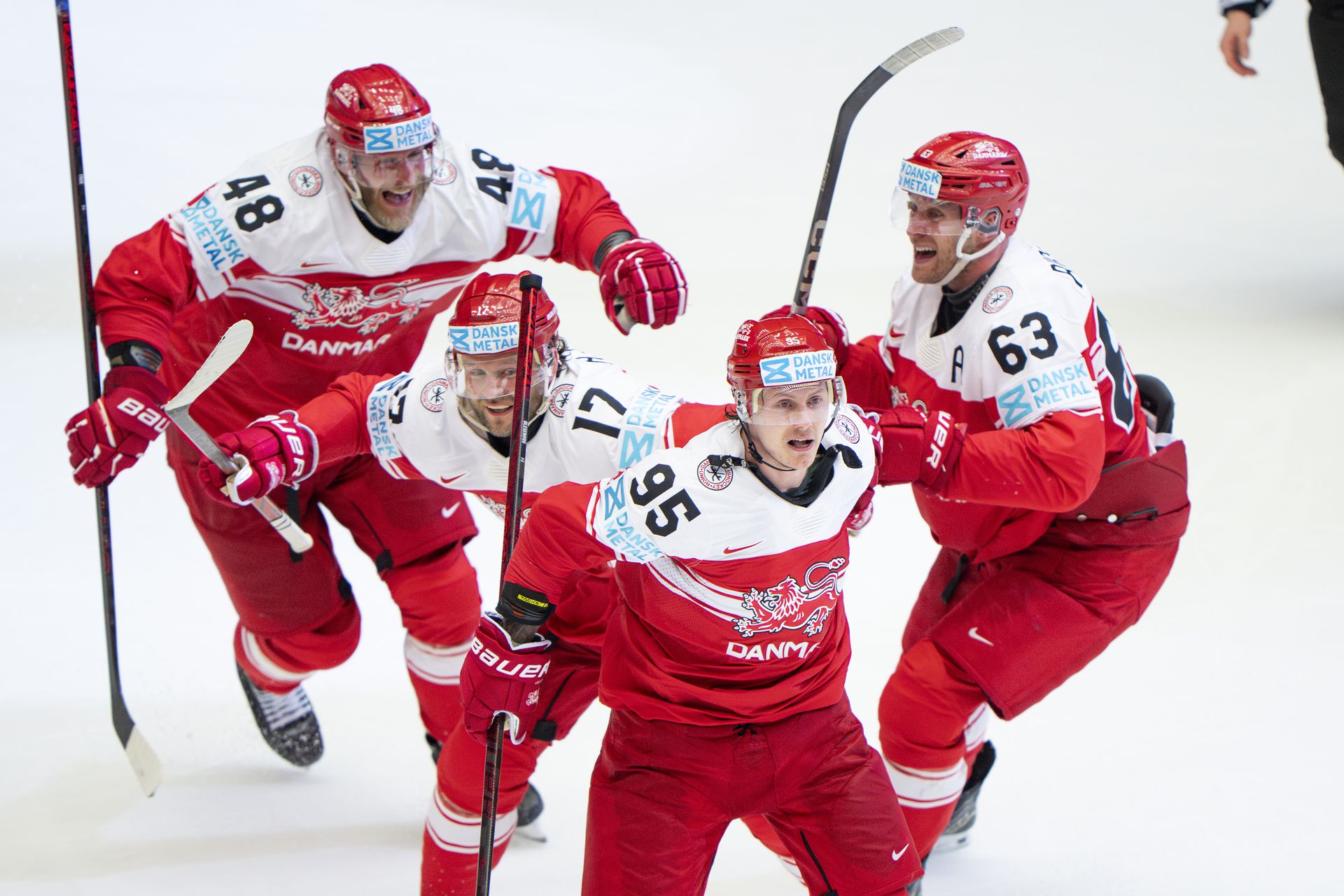 Dánsko na MS v hokeji 2025, zdroj: SITA/AP
