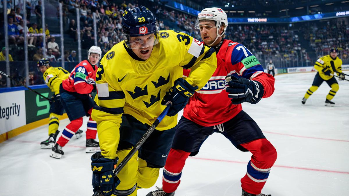 MS v hokeji 2026: Štatistiky zápasu Nórsko - Švédsko