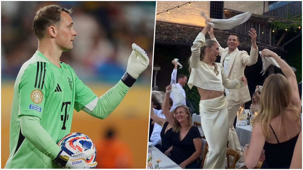 Manuel Neuer sa opäť oženil so svojou o 14 rokov mladšou partnerkou. Takto vyzerala ich svadba