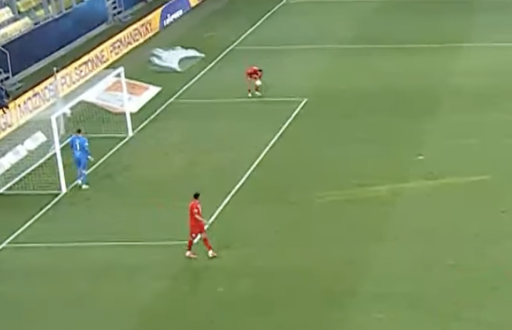 Gól v zápase DAC Dunajská Streda - Velež Mostar, zdroj: reprofoto