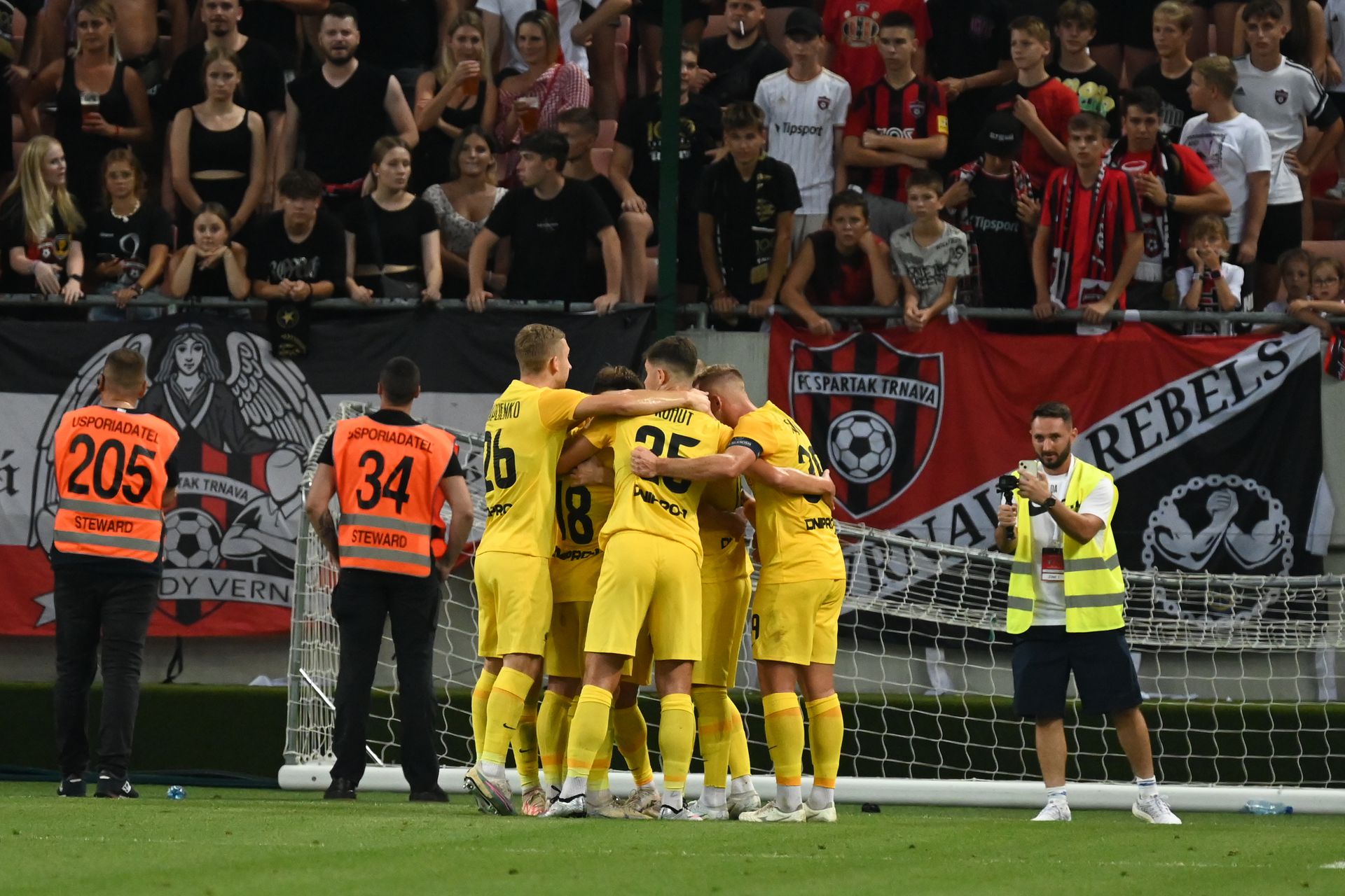 Spartak Trnava - SK Dnipro-1
Zdroj: TASR