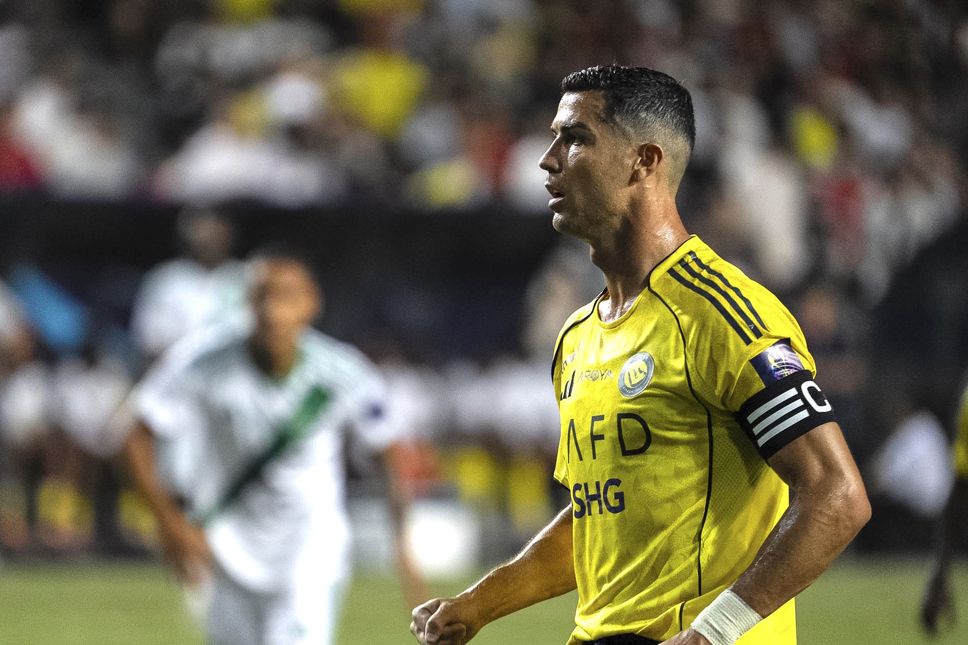Al Nassr - Al Ahli (Cristiano Ronaldo). Zdroj: SITA/AP