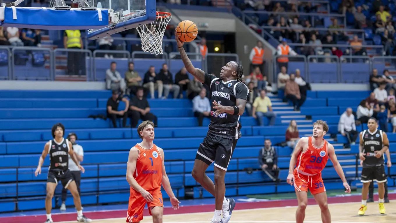 KK Samobor - BC Prievidza. Zdroj: fiba.basketbal