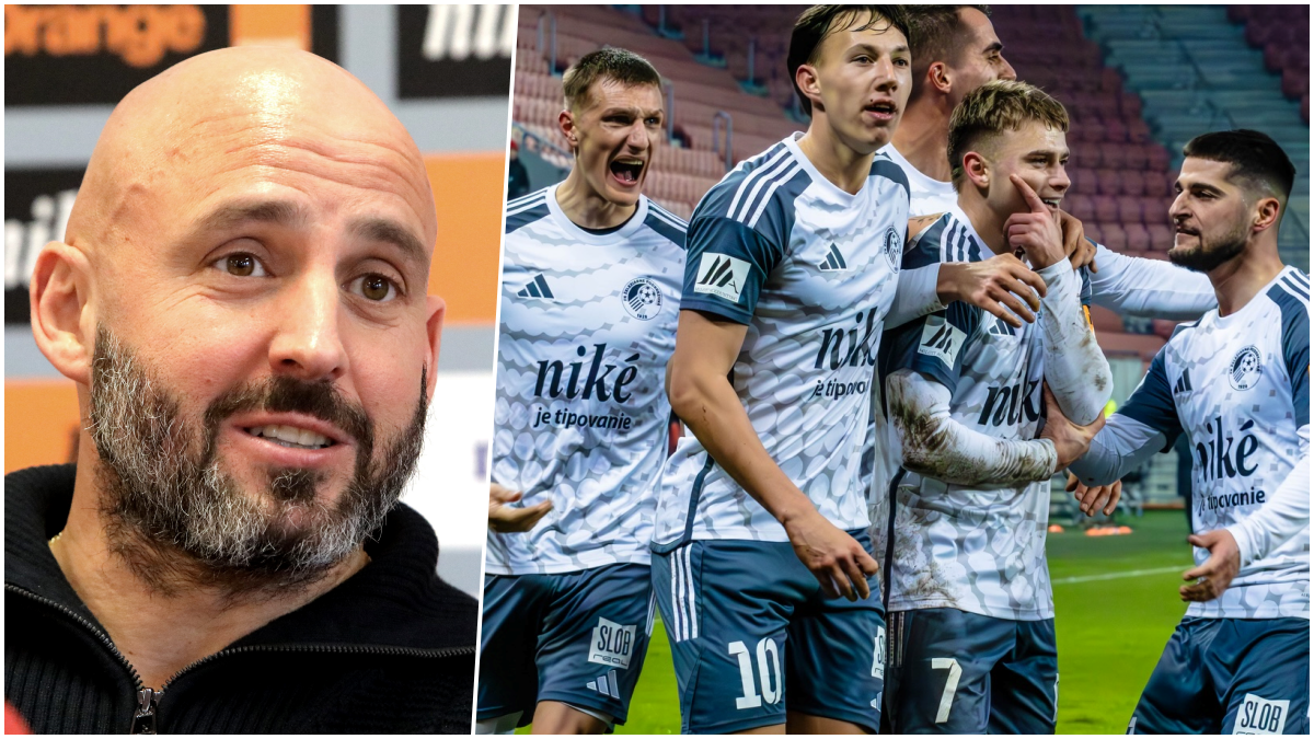 Podbrezová zažíva parádny vstup do jarnej časti, vľavo generálny manažér Miroslav Poliaček. Zdroj: TASR/fkzp.sk