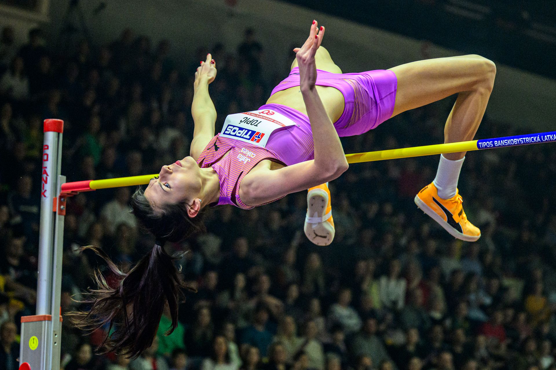 Srbská výškarka Angelina Topičová. Zdroj: TASR