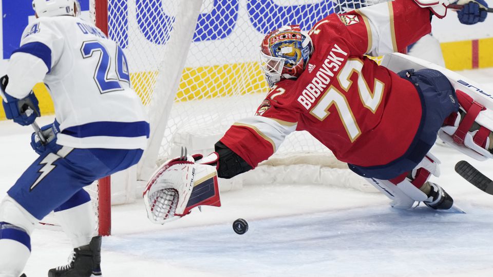 Zákrok roka v NHL! Bobrovskij predviedol niečo spektakulárne