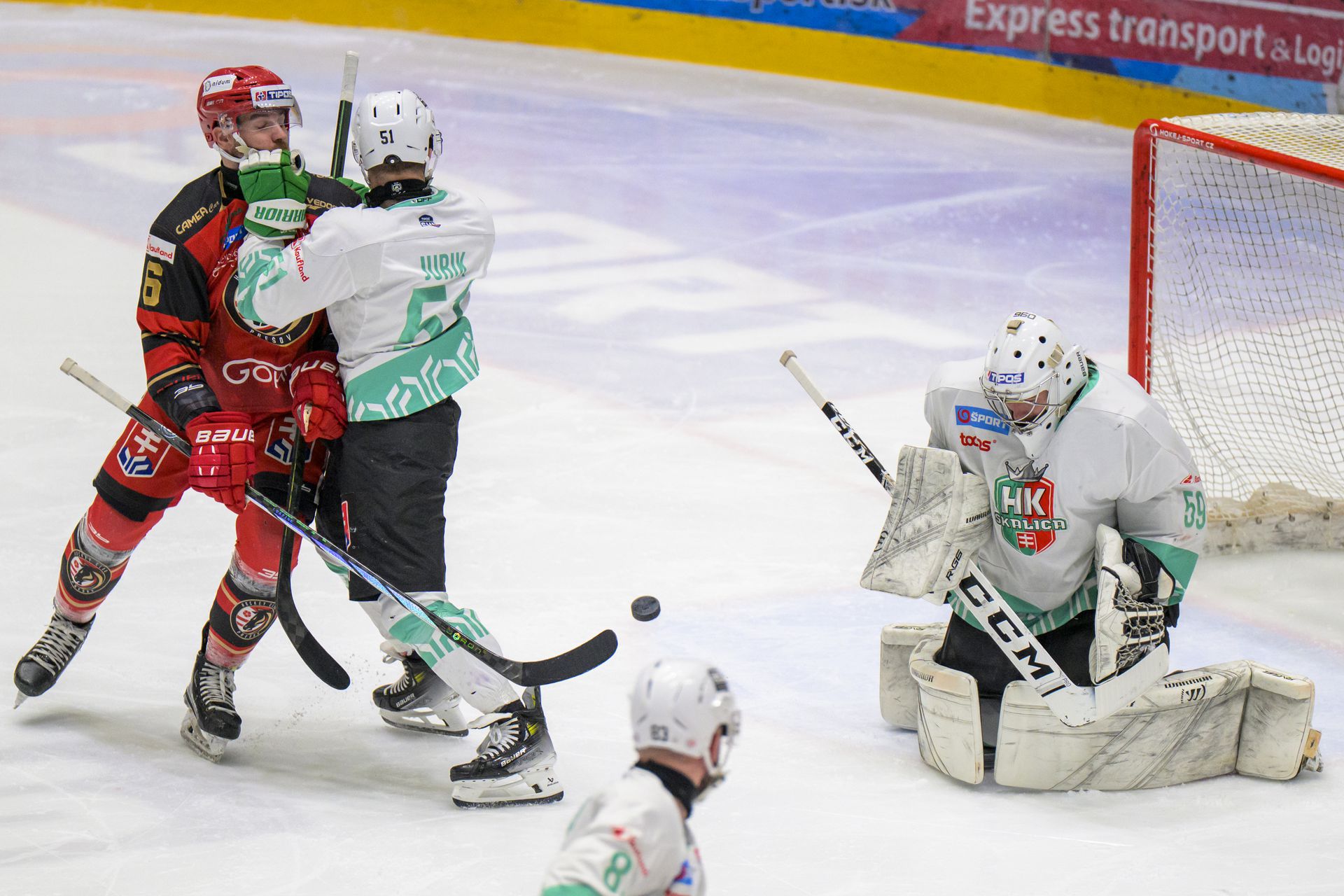 HC Prešov - HK Skalica (finále TIPOS SHL). Zdroj: TASR