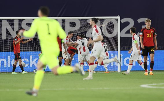 EURO U21: Gruzínsko vedie skupinu pred všetkými favoritmi. Španielsko a Ukrajina postúpili
