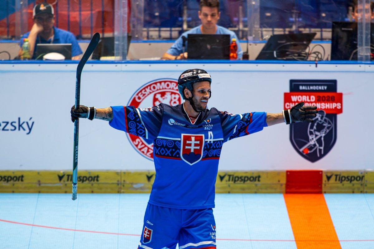 Slovensko na MS v hokejbale 2026. Zdroj: ostrava2026.cz