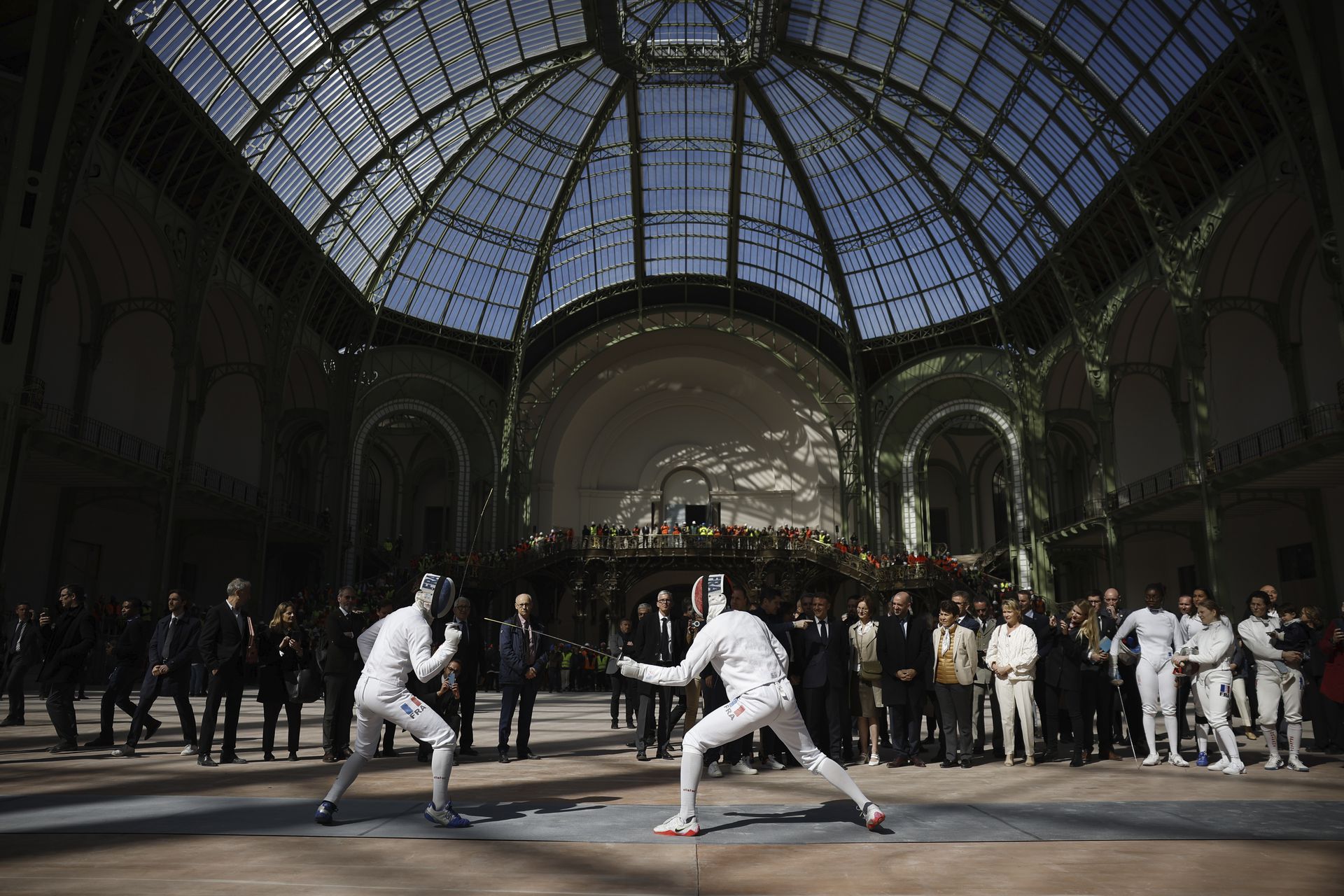 Palác Grand Palais (šerm, taekwondo). Zdroj: SITA/AP