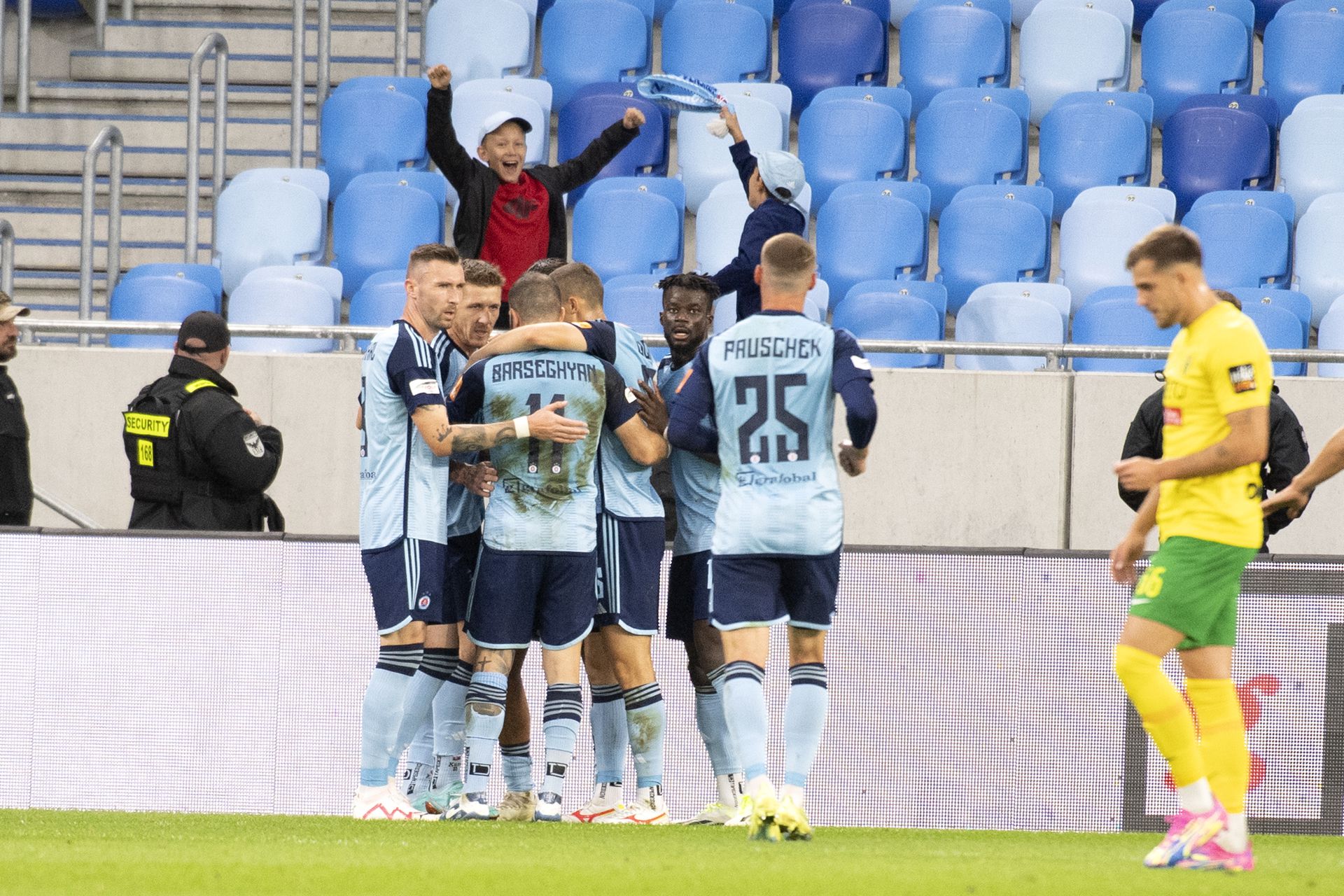 ŠK Slovan Bratislava - MŠK Žilina. Zdroj: TASR