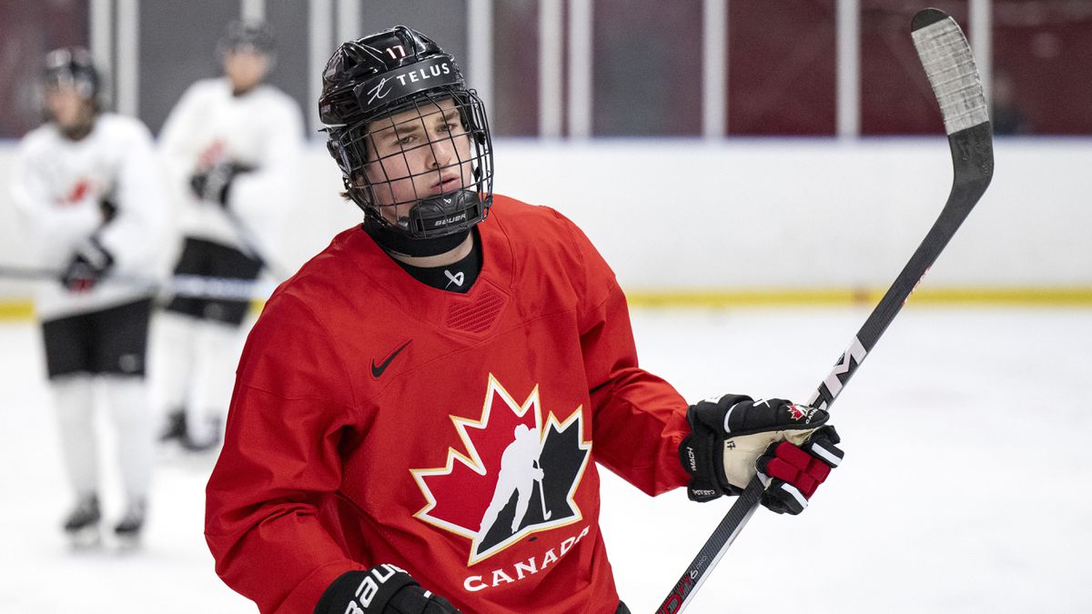 Canadian Under-20 Hockey Star Macklin Celebrini’s Controversial Foul in Preseason Game Against Switzerland