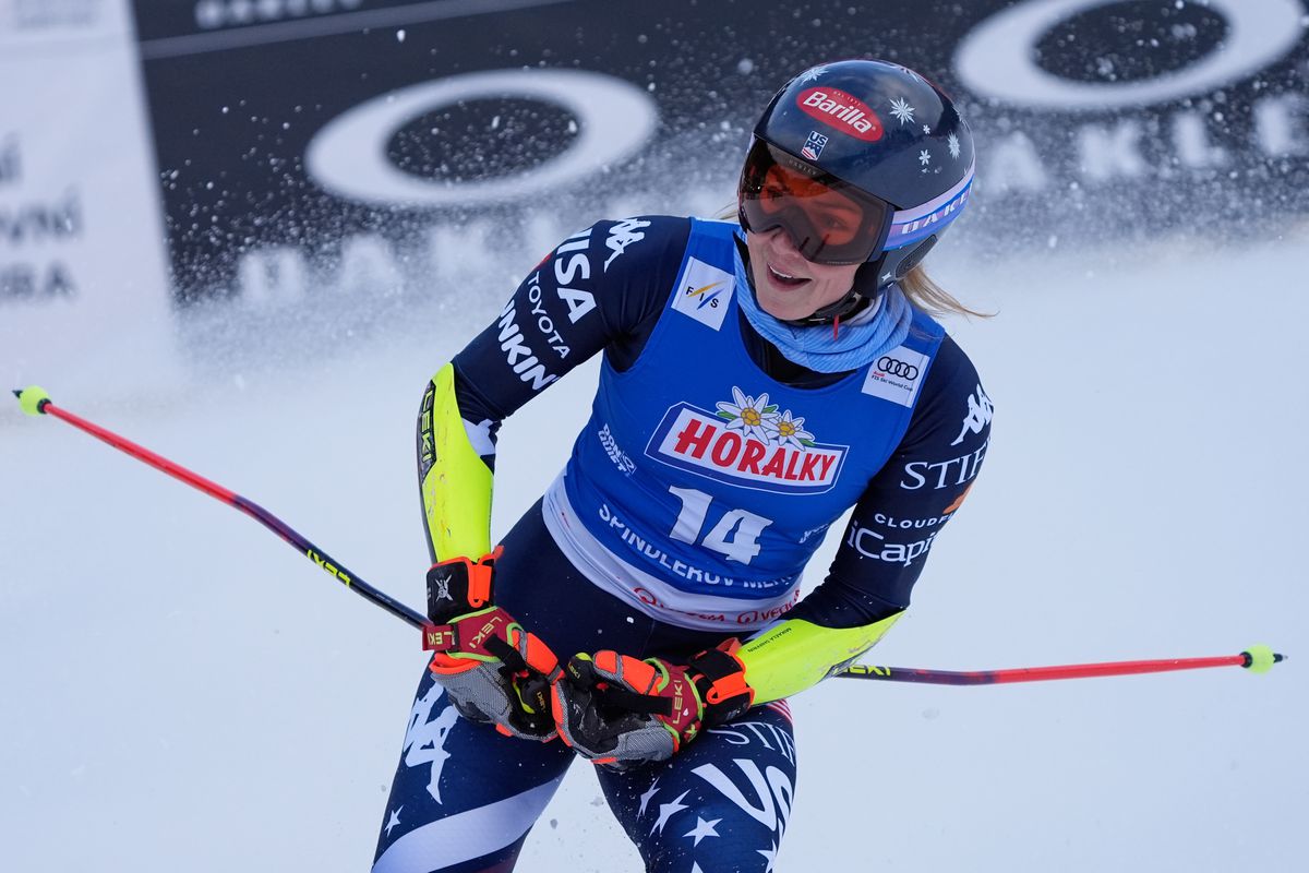 Mikaela Shiffrinová po bezchybnej jazde vedie. Do druhého kola vstúpi s viac ako sekundovým náskokom
