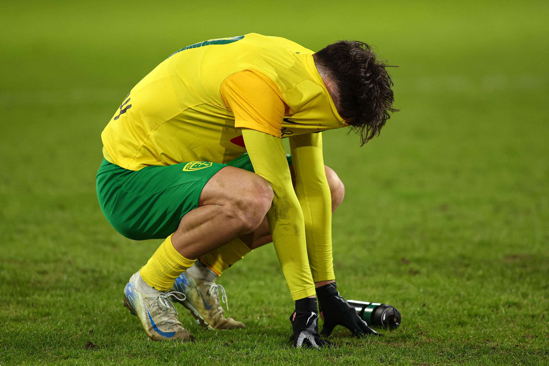 Smútok futbalistov MŠK Žilina. Zdroj - TASR